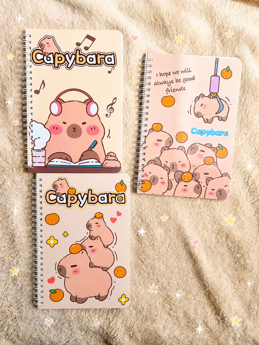 Kawaii Spiral Notebook